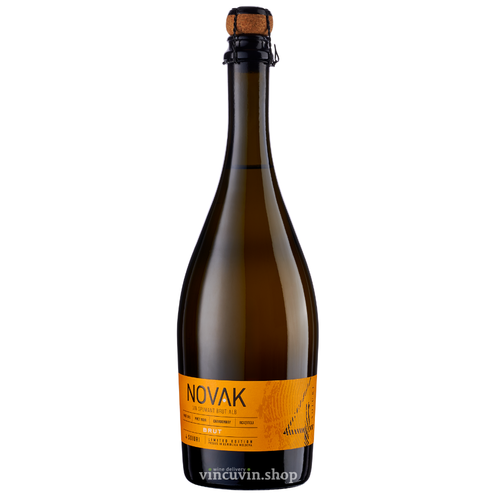Novak 4 Soiuri Spumant Brut Alb