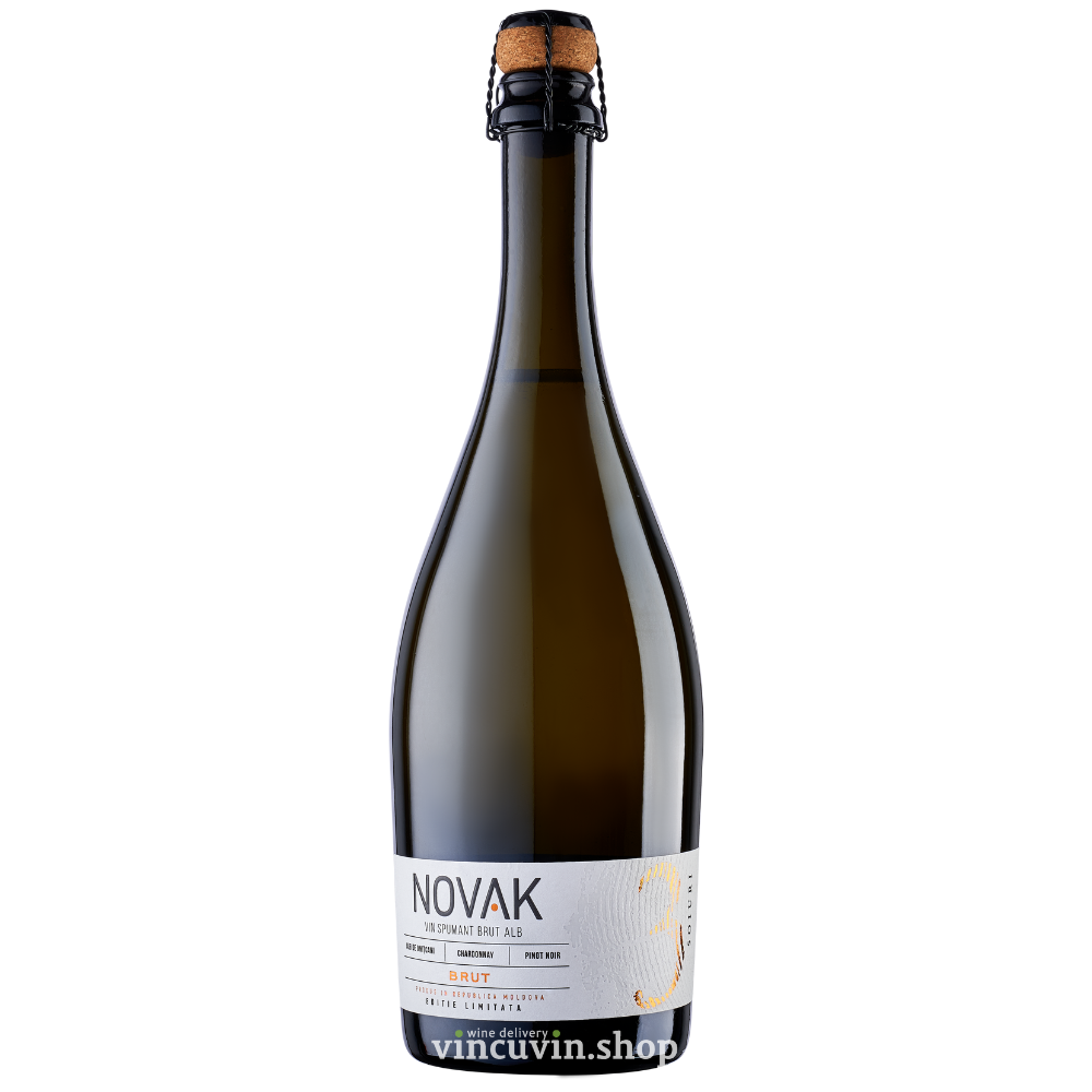 Novak 3 Soiuri Spumant Brut Alb